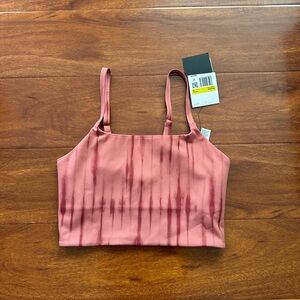 Nike One Light-Support Lightly Lined Longline Printed Sports Bra